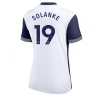 Tottenham Hotspur Dominic Solanke #19 Fußballbekleidung Heimtrikot Damen 2024-25 Kurzarm